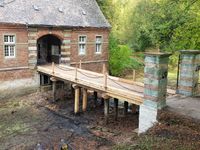 Zufahrtsbr&uuml;cke, Wasserschloss Haus Assen